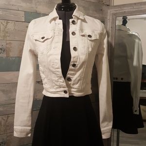 White Denim Jacket